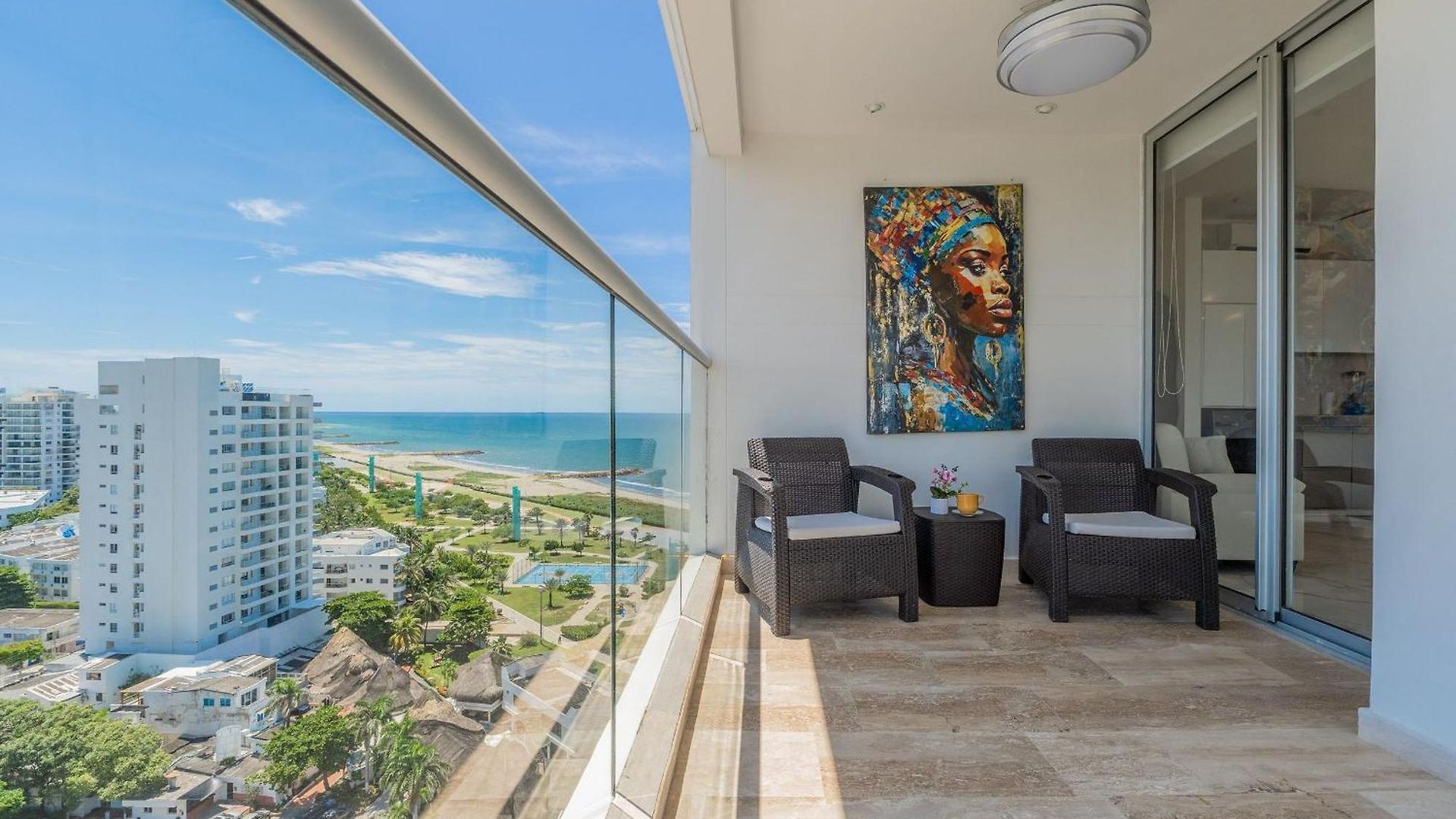 Apartamento Cb1530 Hermosa En Crespo Vista 180º Cartagena